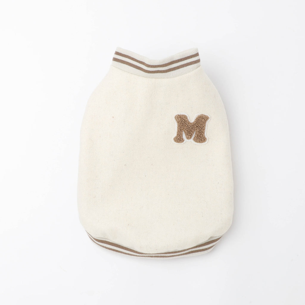 ワッペン付きスタジャン