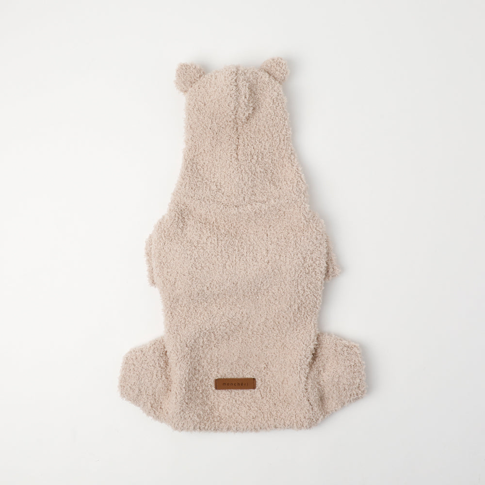 くま耳もこもこニットロンパース – moncheri