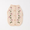 Strawberry embroidery knit cardigan