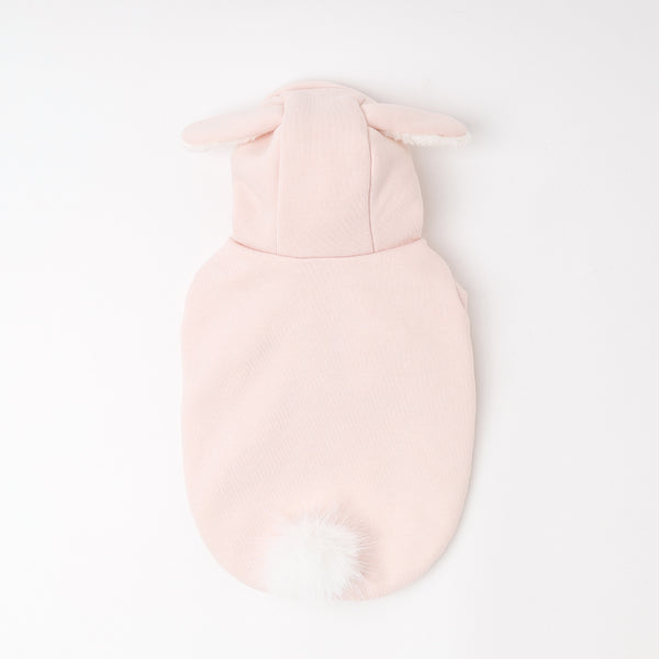 サーモしっぽ付きうさぎさんパーカー