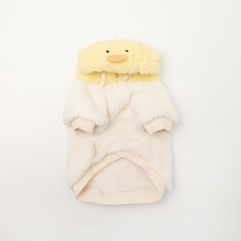 ヒヨコさんボアフードパーカー