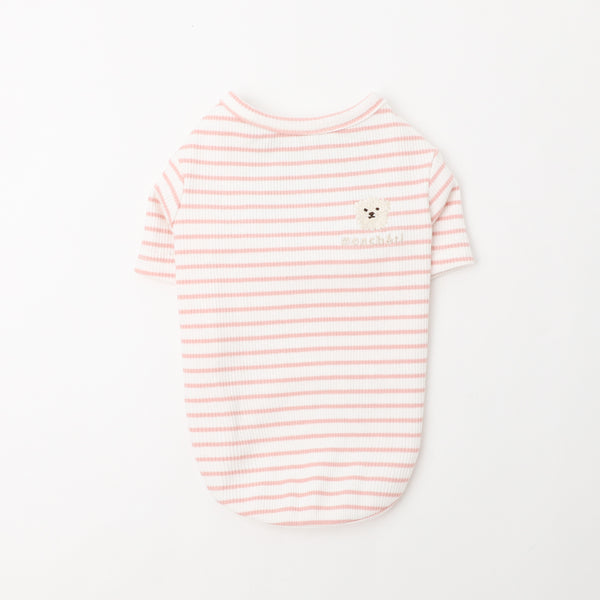 ボーダー刺繍Tシャツ【保冷剤対応】