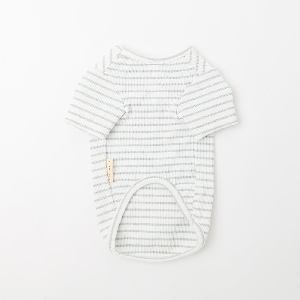 ボーダー刺繍Tシャツ【保冷剤対応】