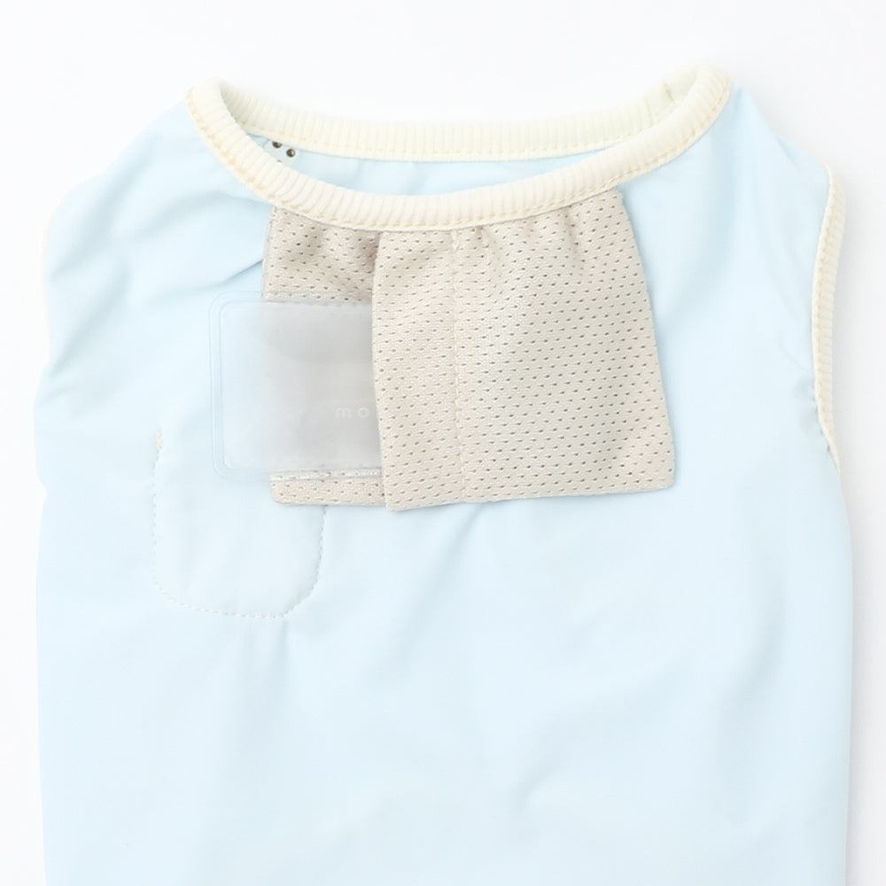 Duck sleeveless top with cooling insect repellent reflector [Compatible with ice packs]