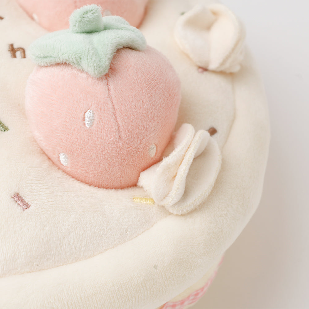 strawberry whole cake nose work toy