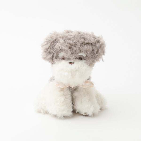 グレーのいぬさんぬいぐるみ