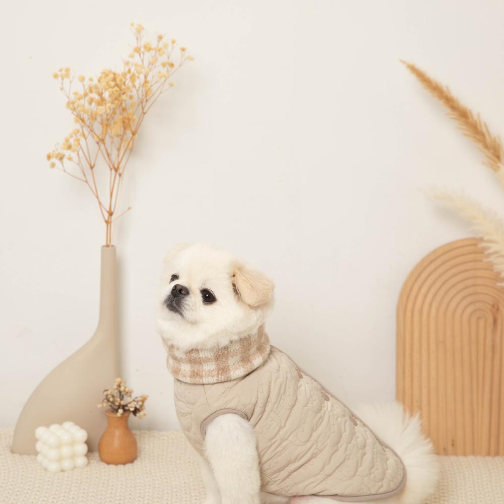 2way gingham check multi-warmer