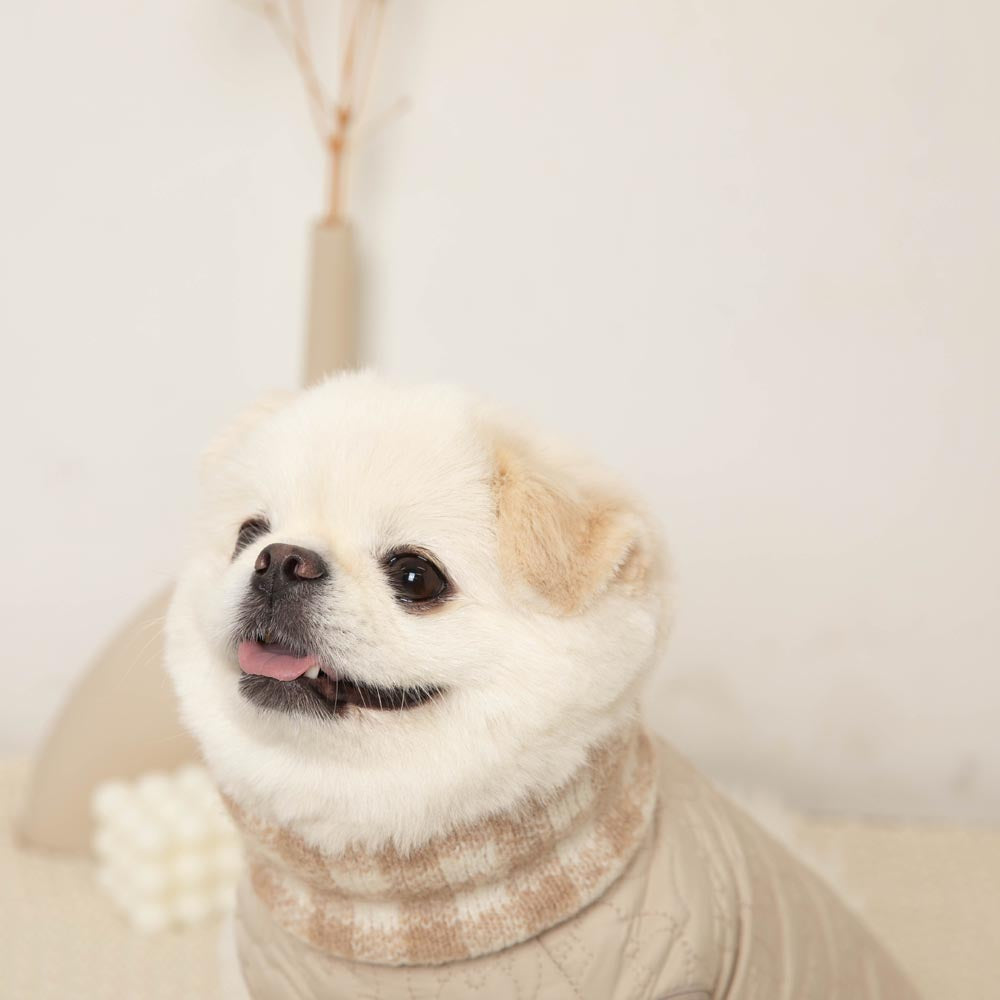 2way gingham check multi-warmer