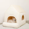 ナチュラル小窓付きコーデュロイペットハウス