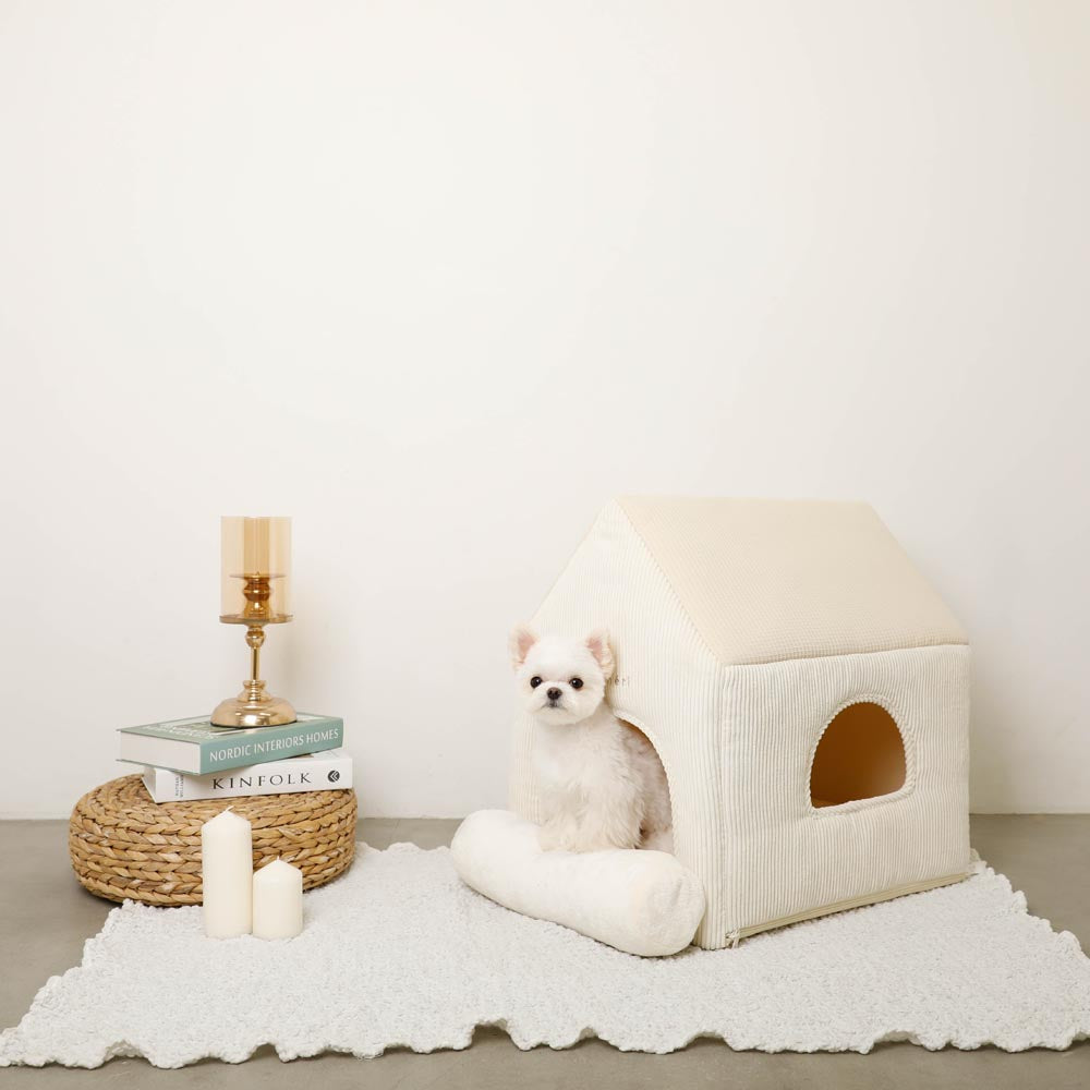 エムールペットハウス EMOOR（エムール） 犬用 ハウス ベッド 室内用 屋根付き 超小型犬 小型