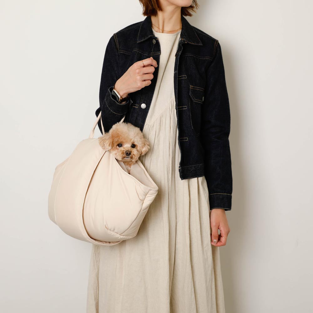 2wayハンモック型メッシュ付きスリングバッグ