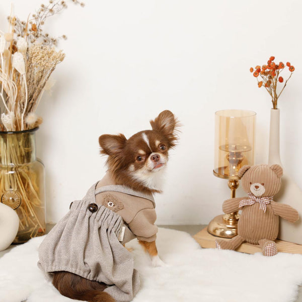 ヘリンボーンかぼちゃパンツ