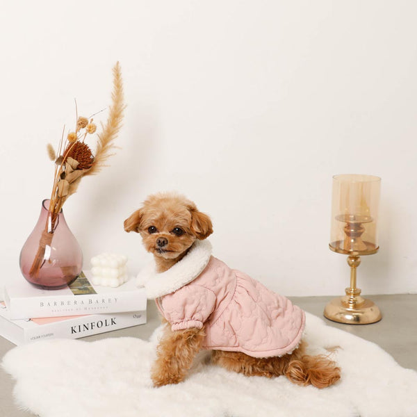 Fancy quilted dress outerwear