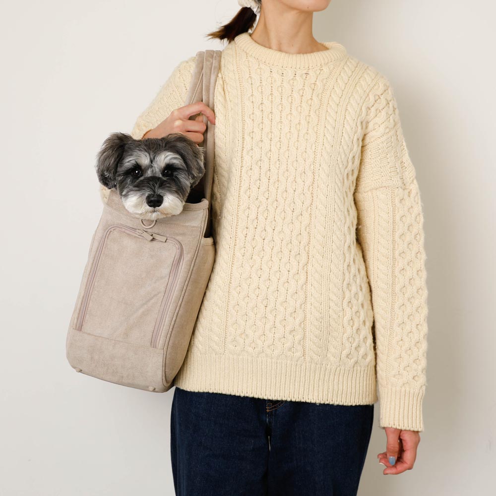 2way round tote bag