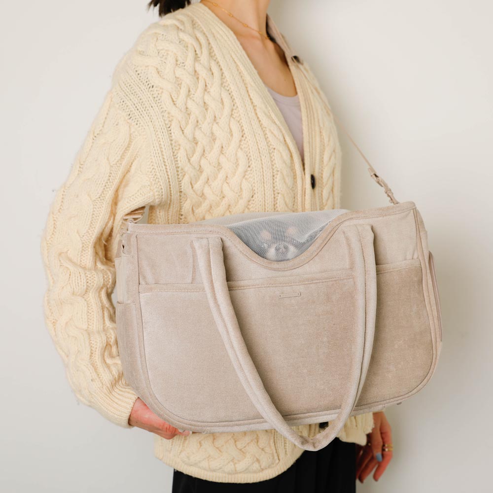 2way round tote bag