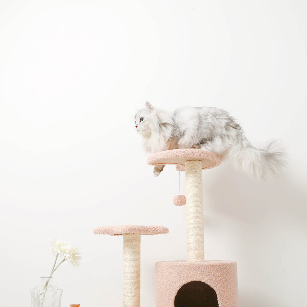 星とお月さまのキャットタワー