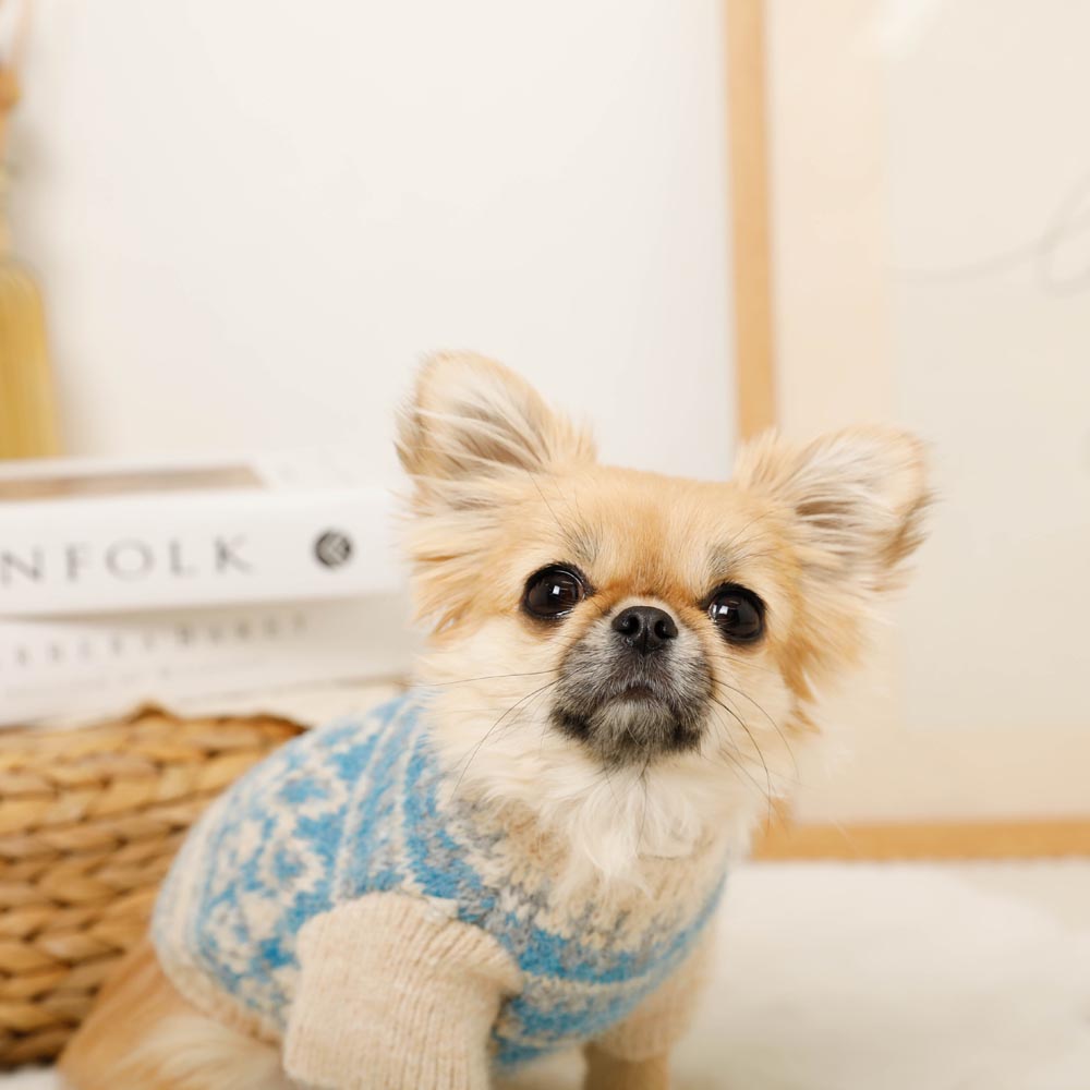 美品　FUR FUR ノルディックニット　ワンピース　定価29,700円 FURFUR（ファーファー）の「ノルディックセットワンピース（ワンピース