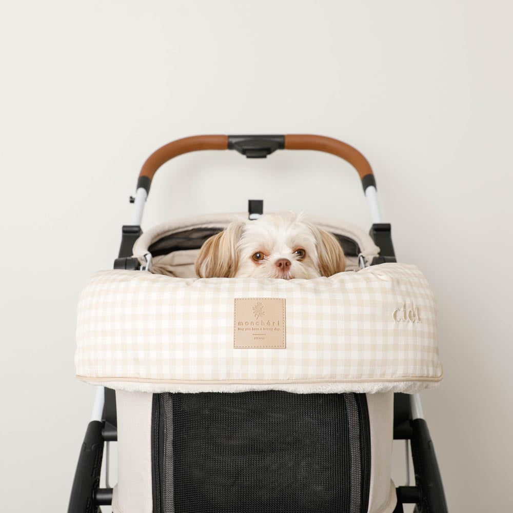 Pet Cart Chin Rest Cushion Cover Set [Compatible with name embroidery]