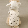 Rabbit bore hood ribbon pattern hoodie