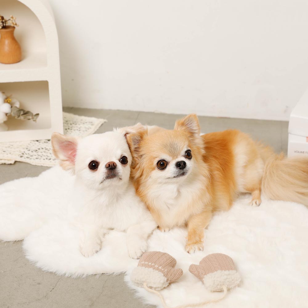 mittens rope plush