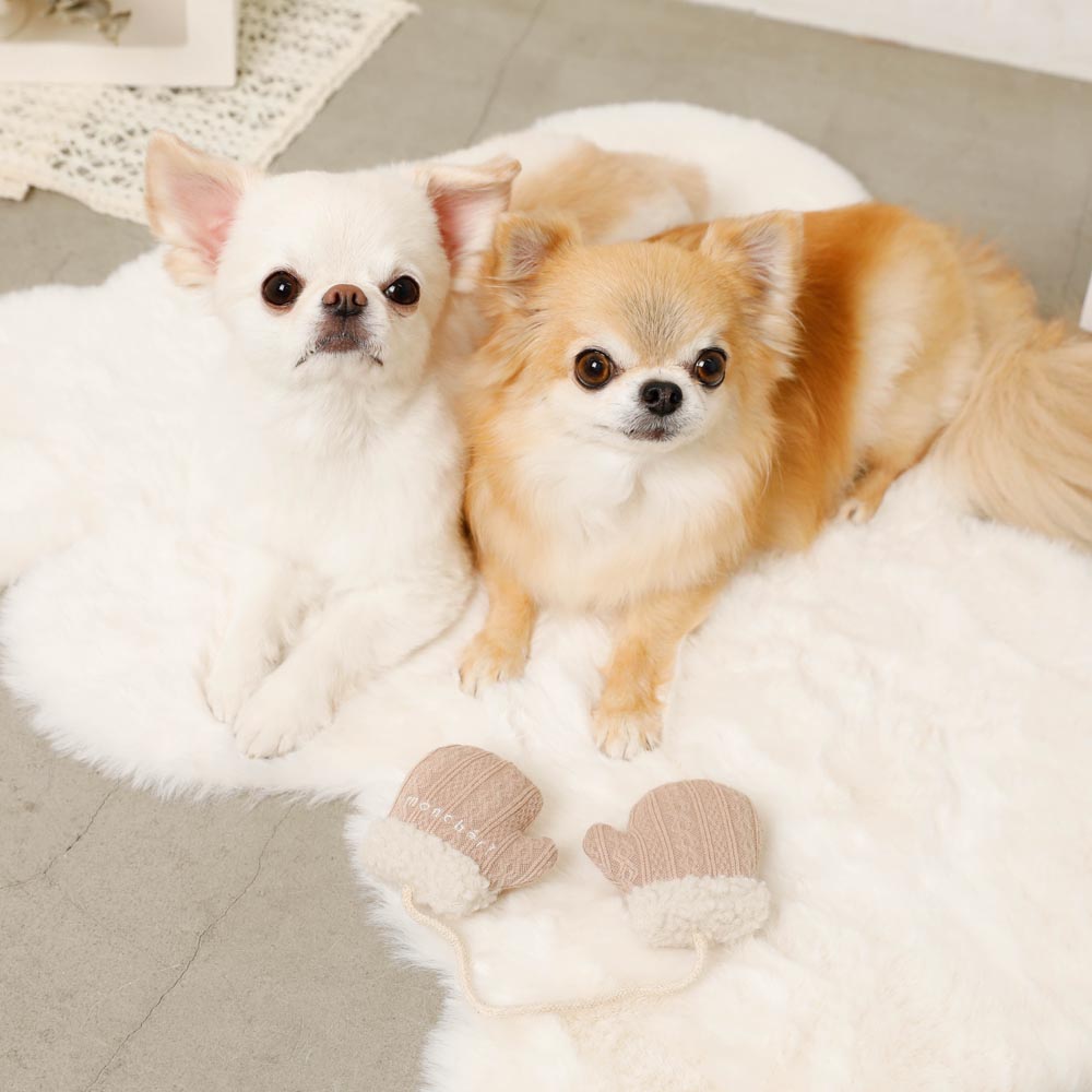 mittens rope plush