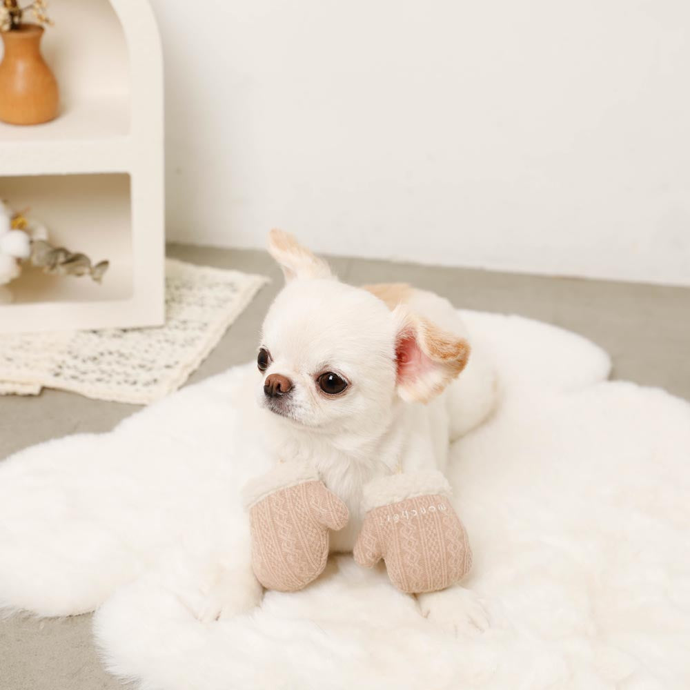 mittens rope plush