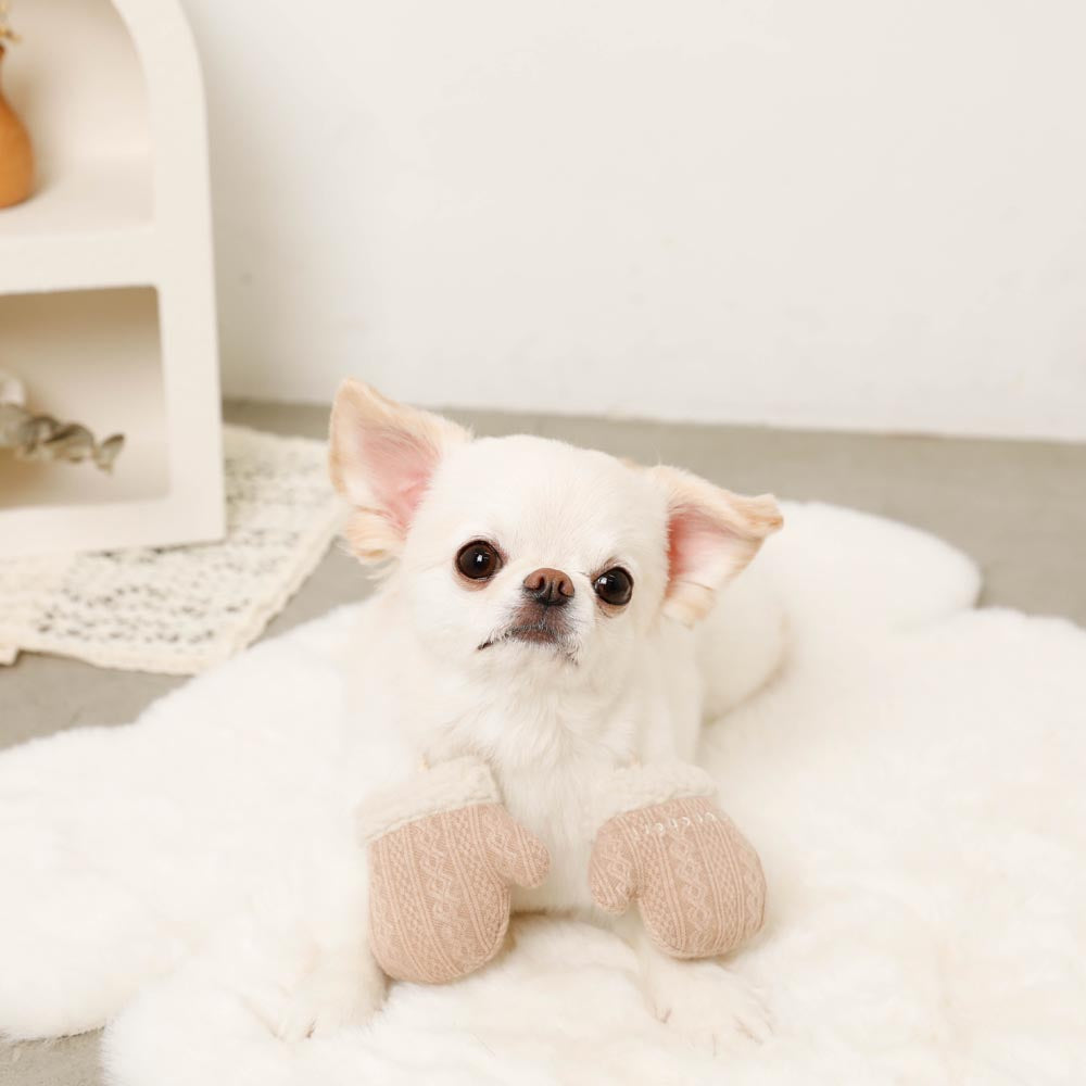 mittens rope plush