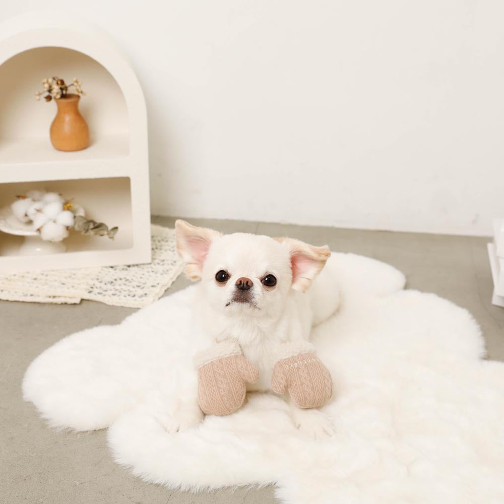 mittens rope plush
