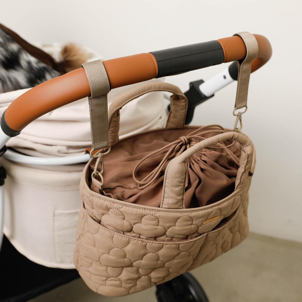 花卉绗缝3way外出包