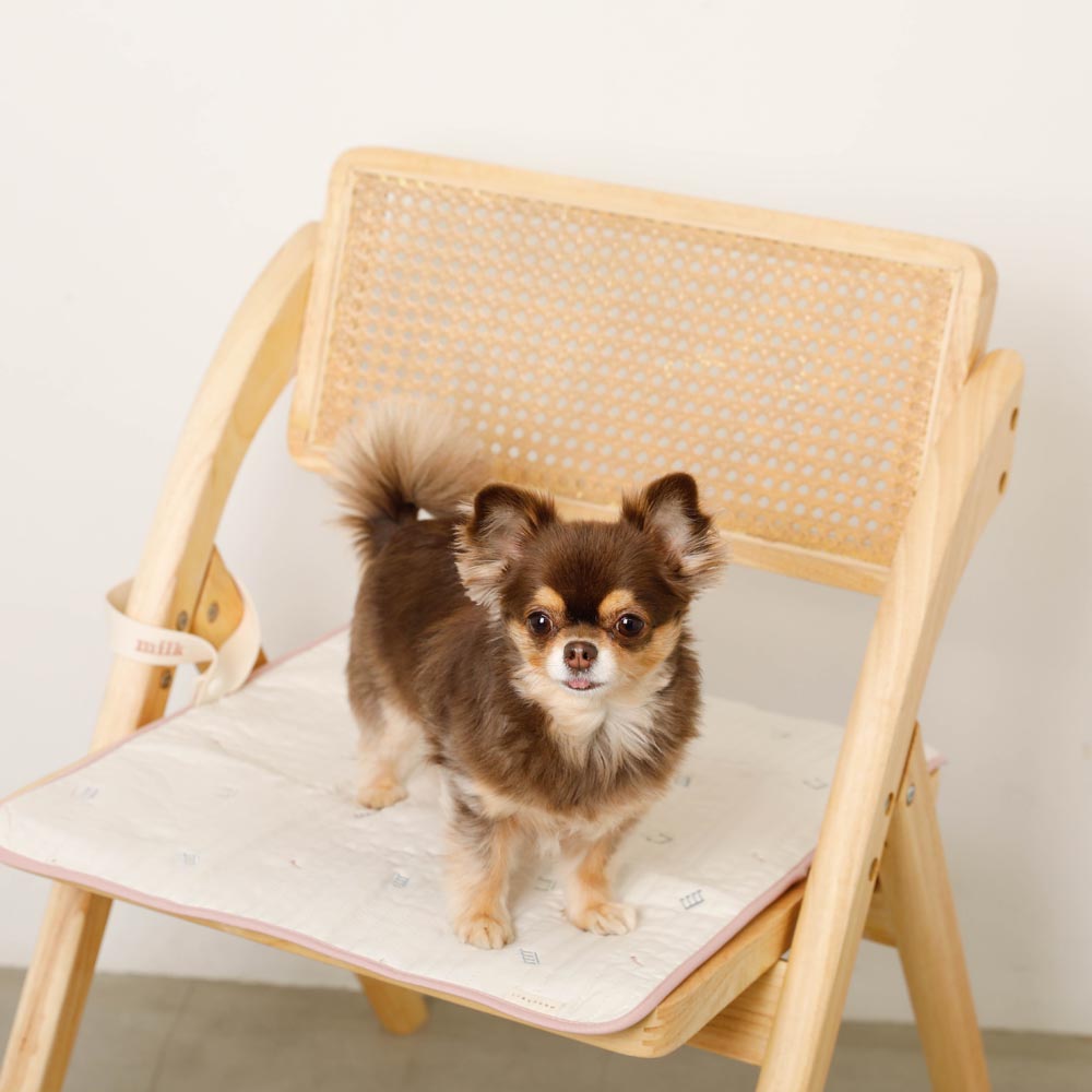 Onpu embroidery cafe mat [Compatible with name embroidery]