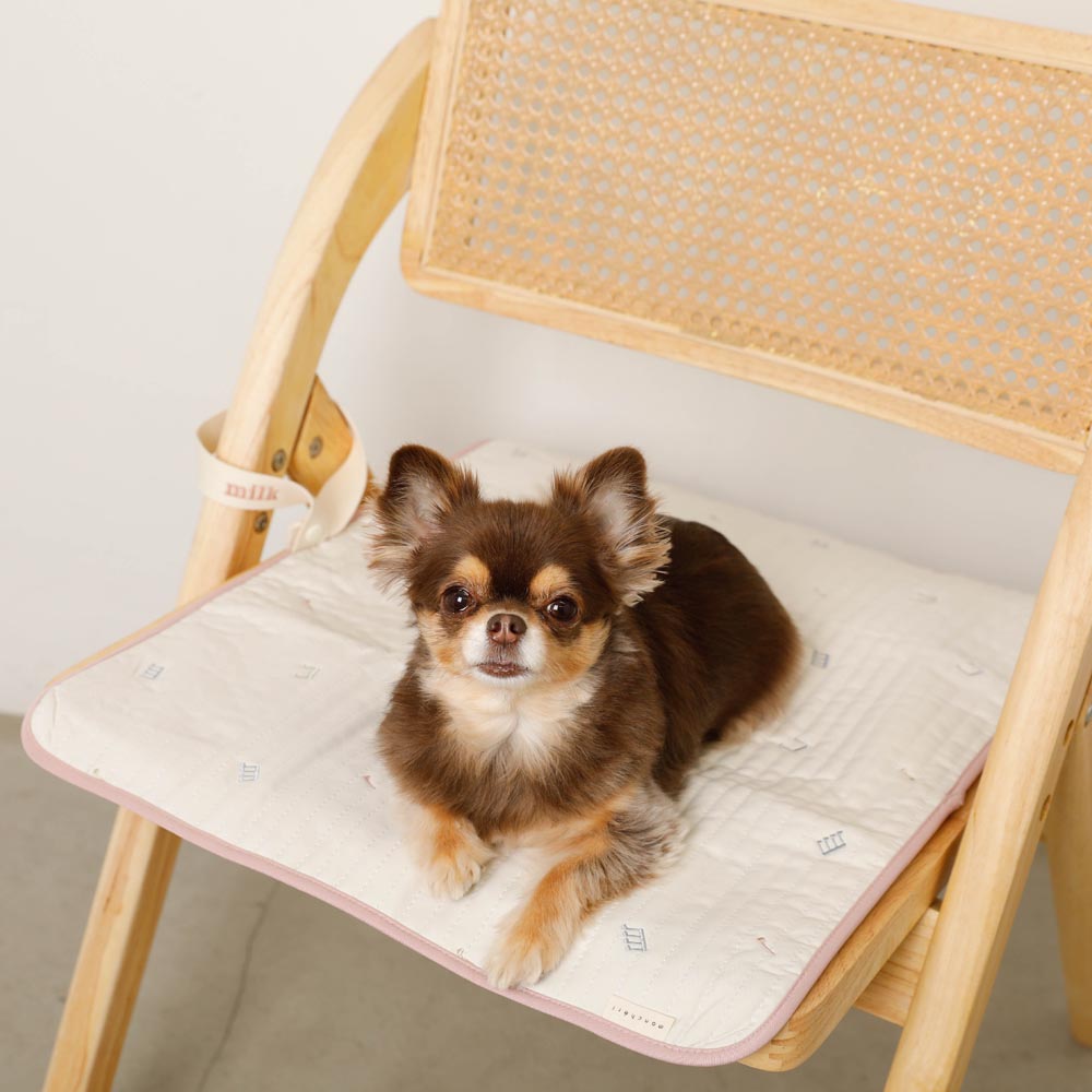 Onpu embroidery cafe mat [Compatible with name embroidery]