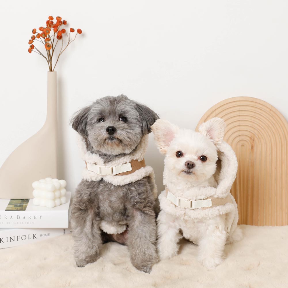 ムートンボアフードハーネス