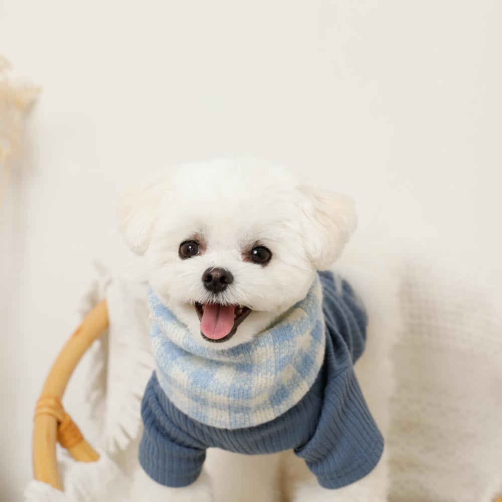 2way gingham check multi-warmer
