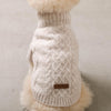 High neck half zip knit