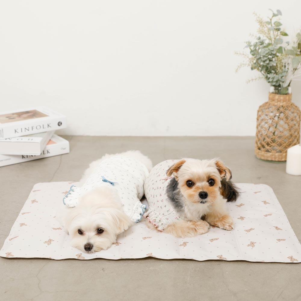 くまさんクールひんやりジェルマット Lサイズ