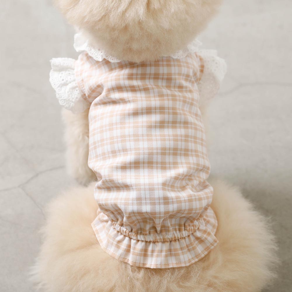 cotton ruffle collar tops