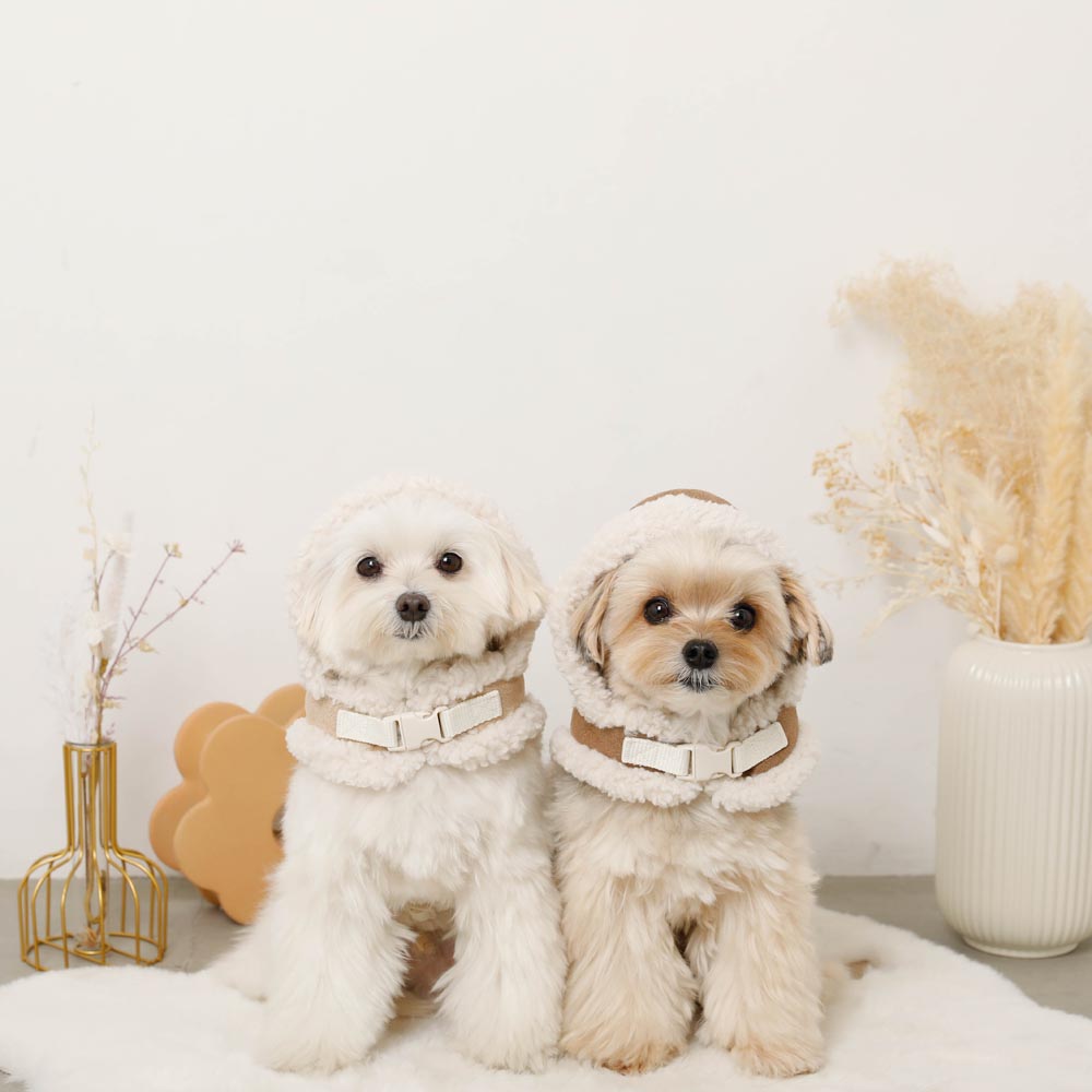 ムートンボアフードハーネス