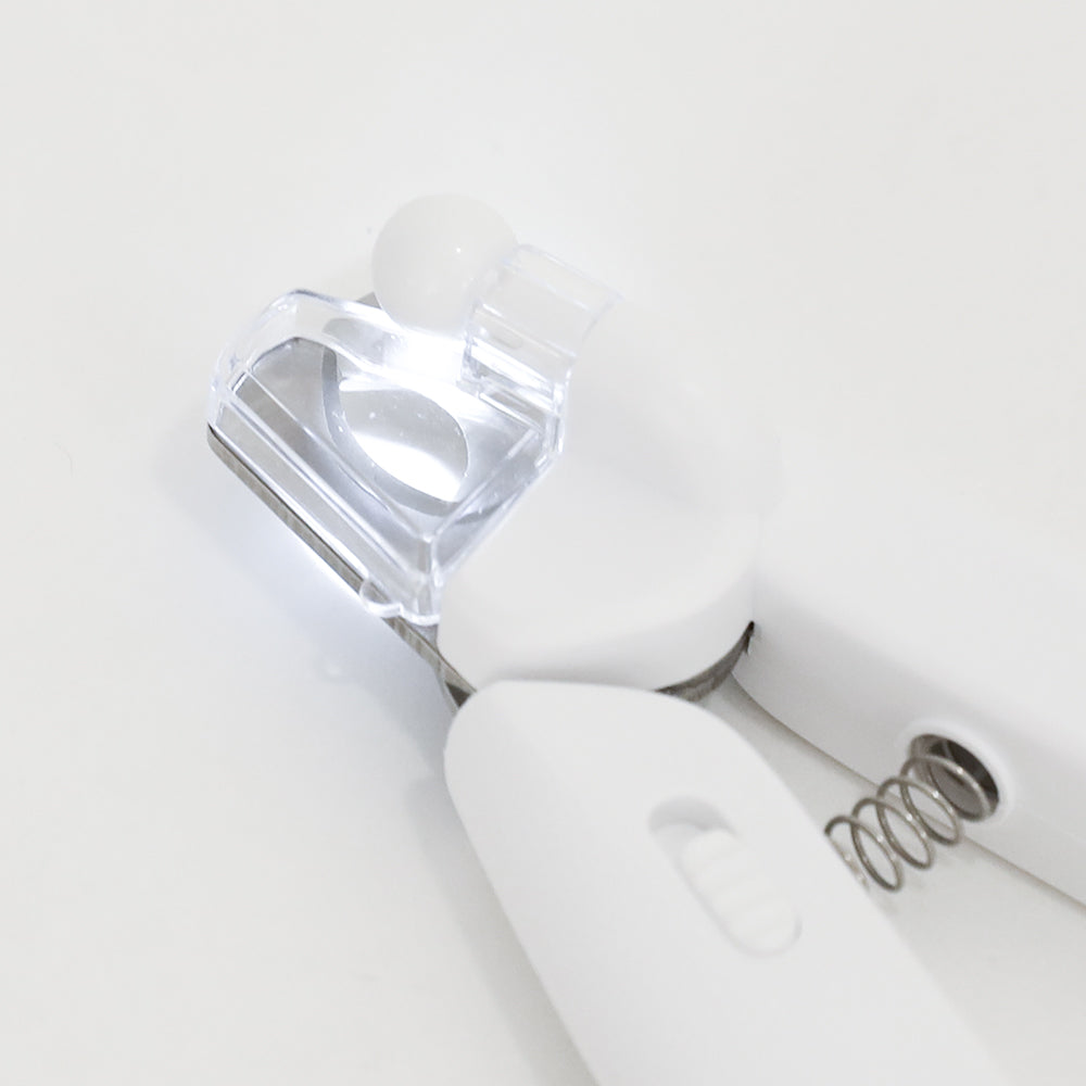Nail clippers with LED light