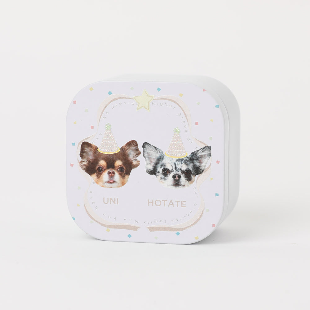 6thアニバーサリーデザインおやつ缶【うちの子グッズ】