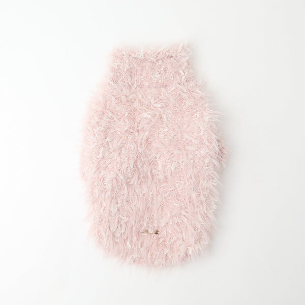 ミックスヤーンシャギーニット