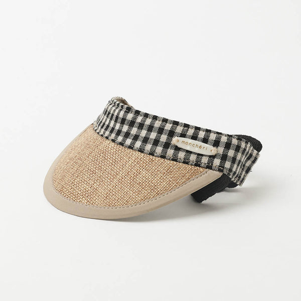 麦わらサンバイザー