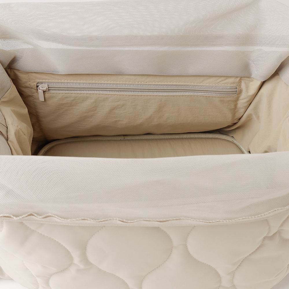 キルティングコンパクトスリングバッグ