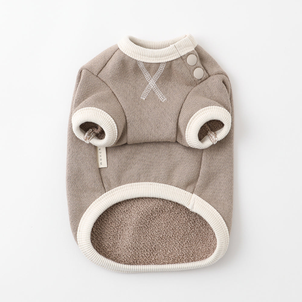 Mini pocket tops with shoulder buttons