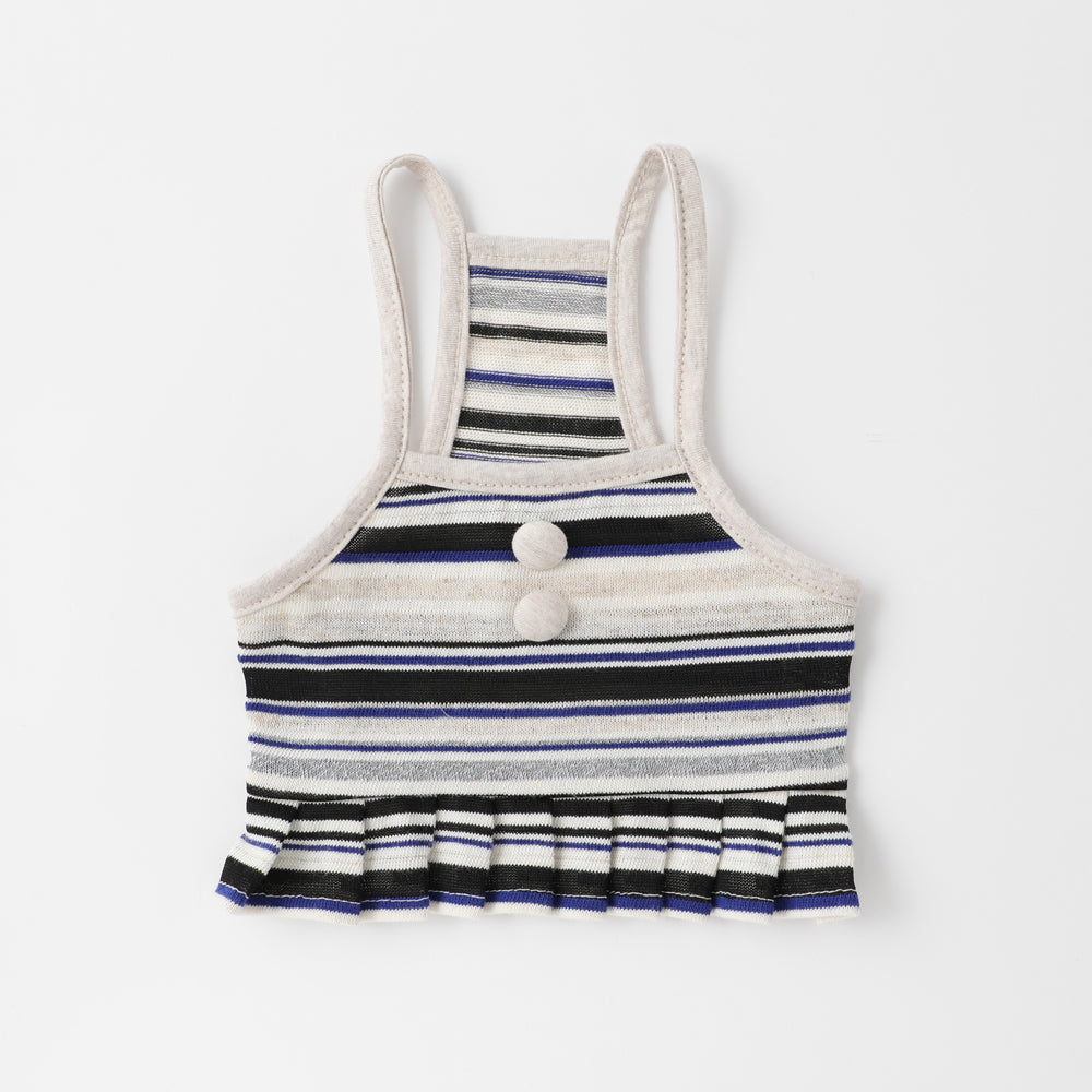 border ruffle camisole