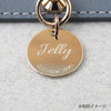 Bicolor Circle Charm Leather Color