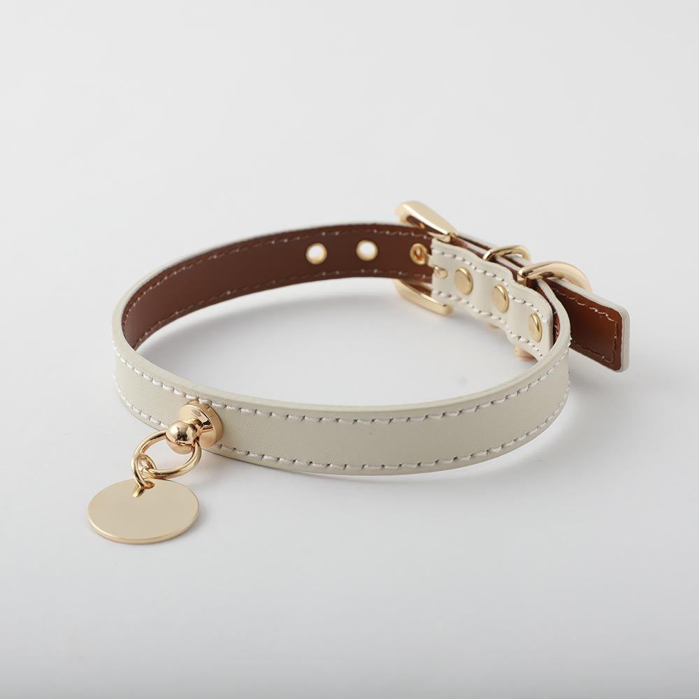 Circle charm leather color MEDIUM