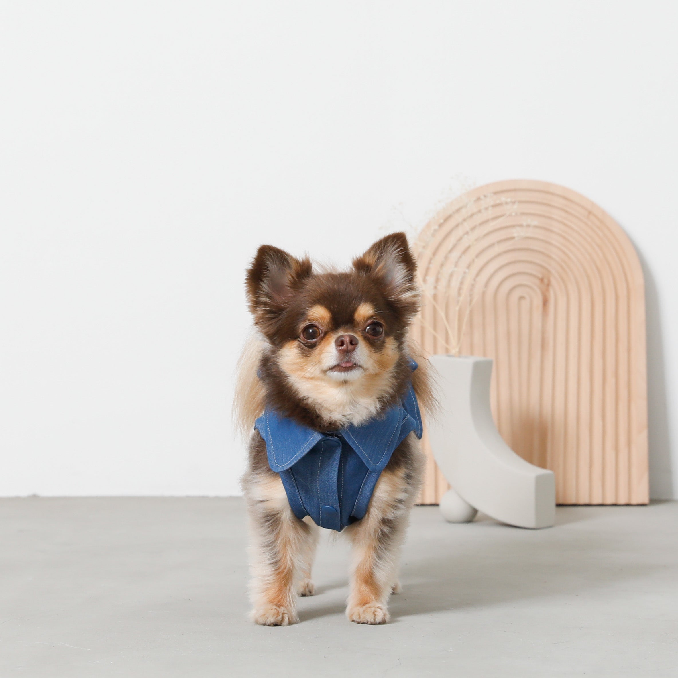 デニムポケットワンピース