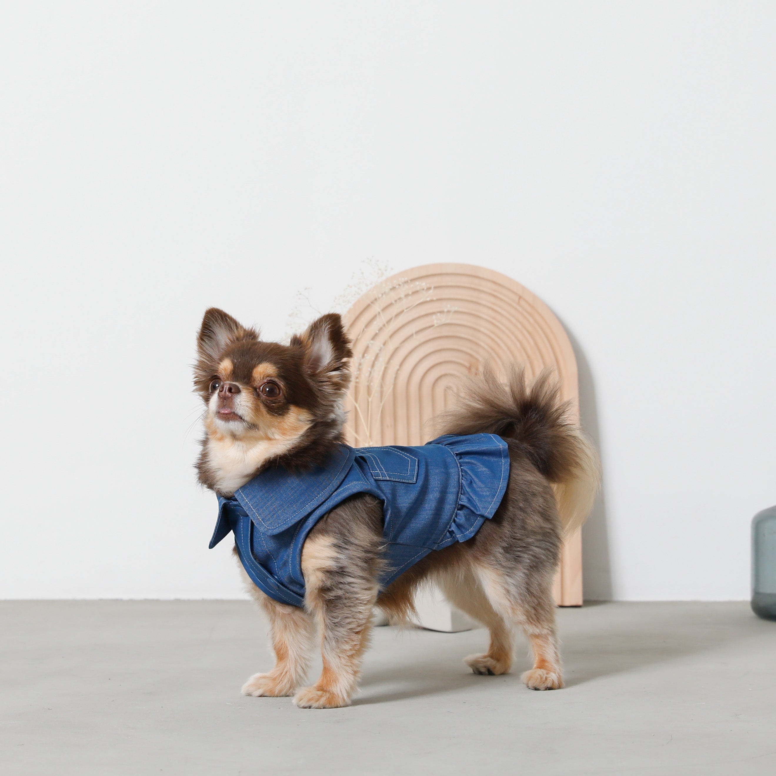 デニムポケットワンピース