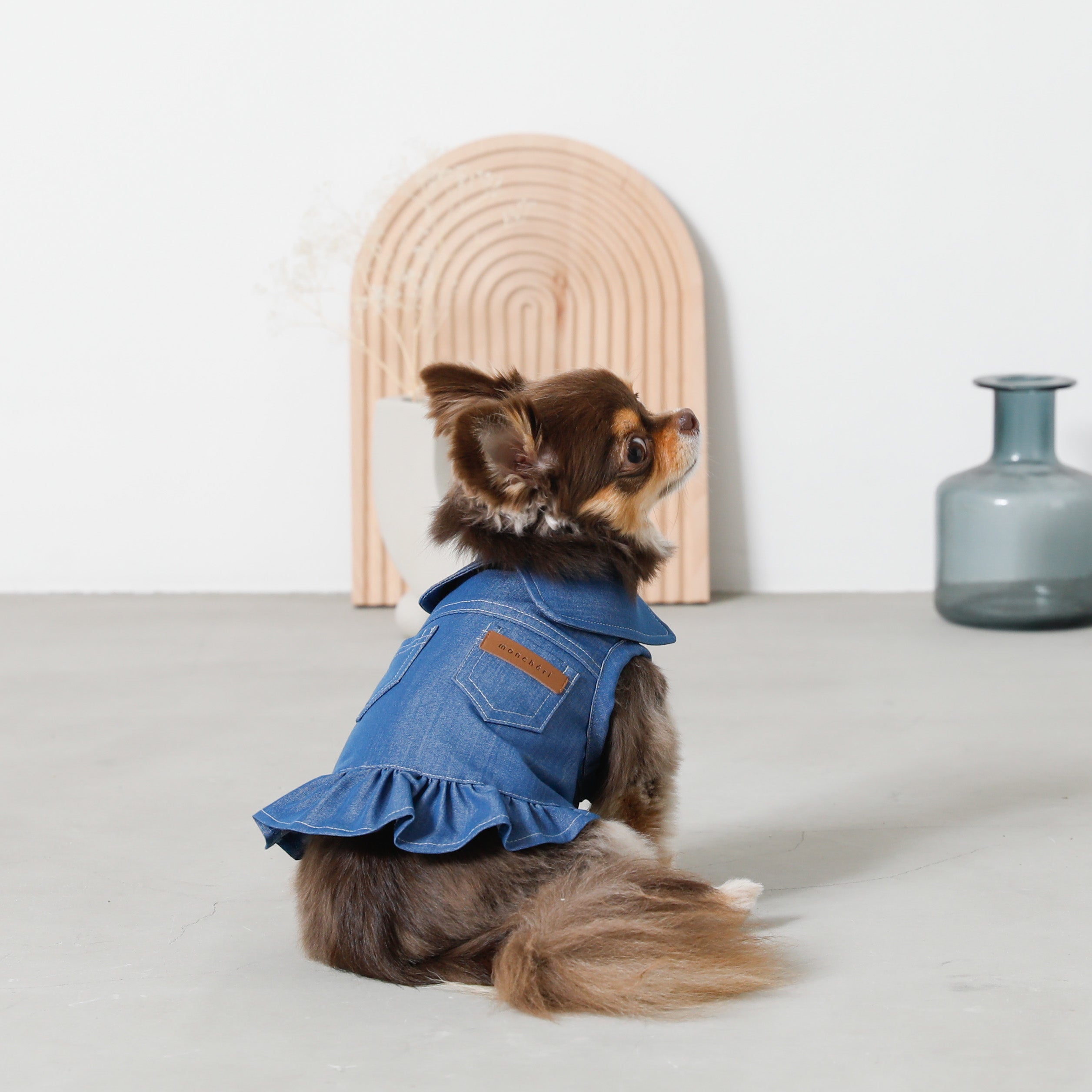 デニムポケットワンピース