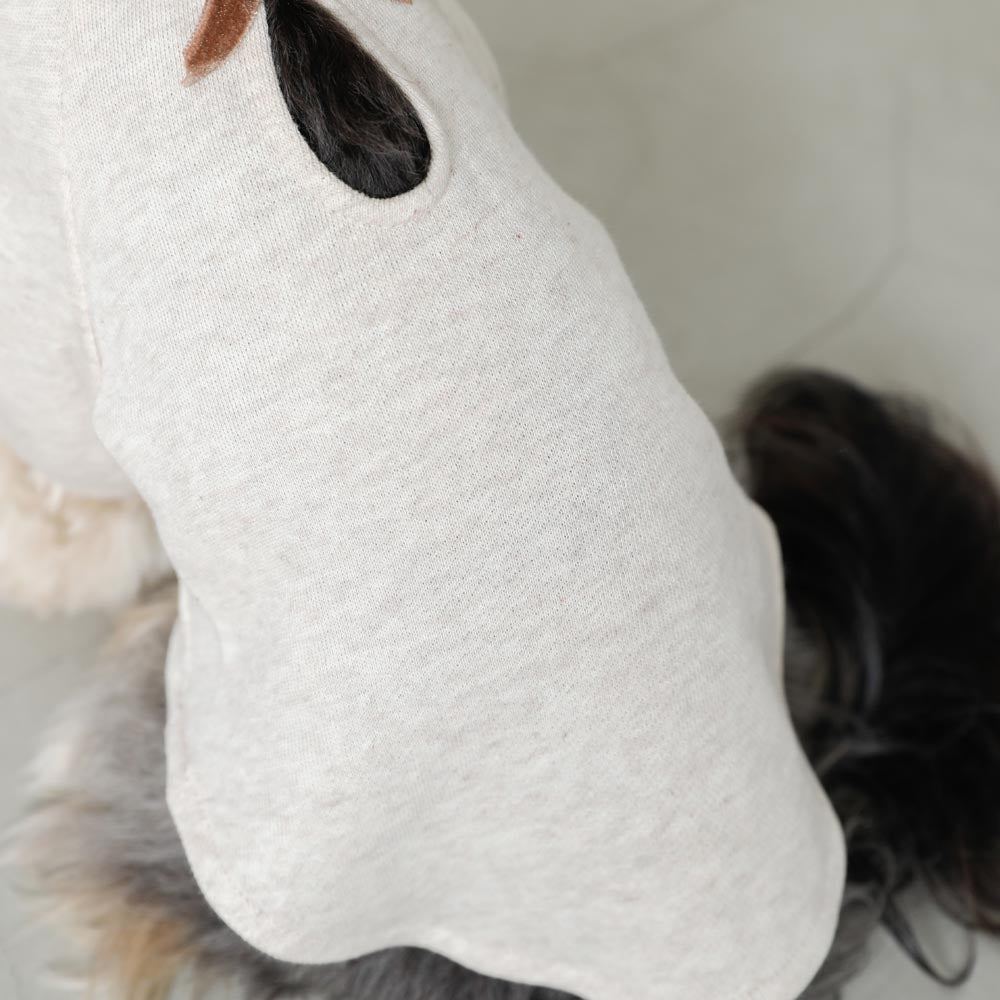 back ribbon sweat tops